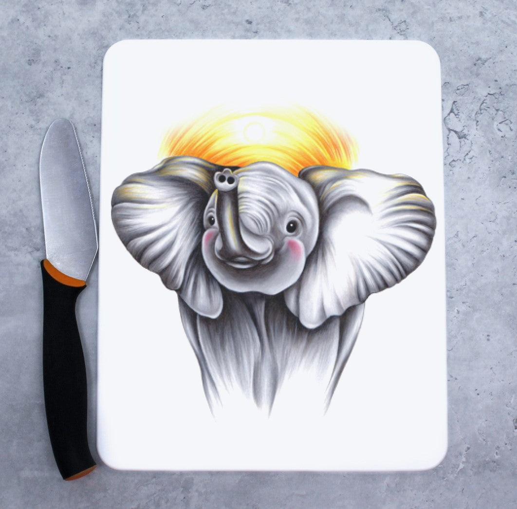 Elefant skärbräda