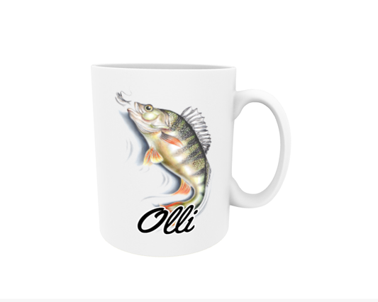 Olli / Abborre - Namnmugg