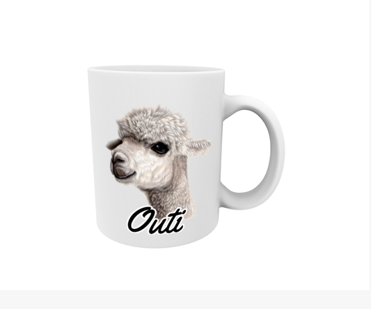 Outi / Alpaca / Llama - Name Mug