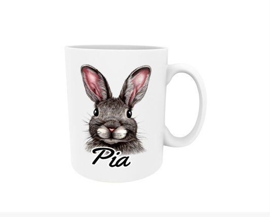 Pia / Brown Bear - Name Mug