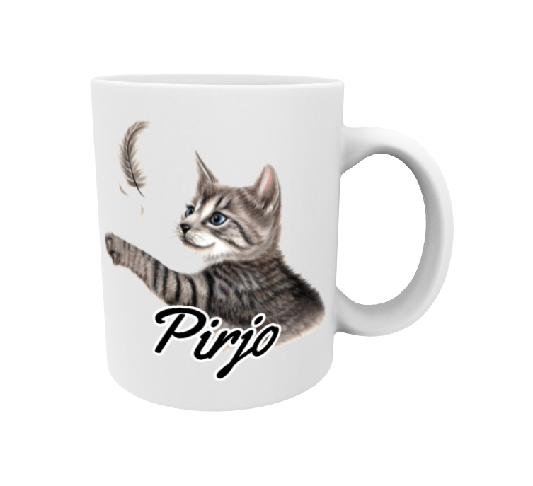 Pirjo / Harmaa Kissa ja Sulka -Muki