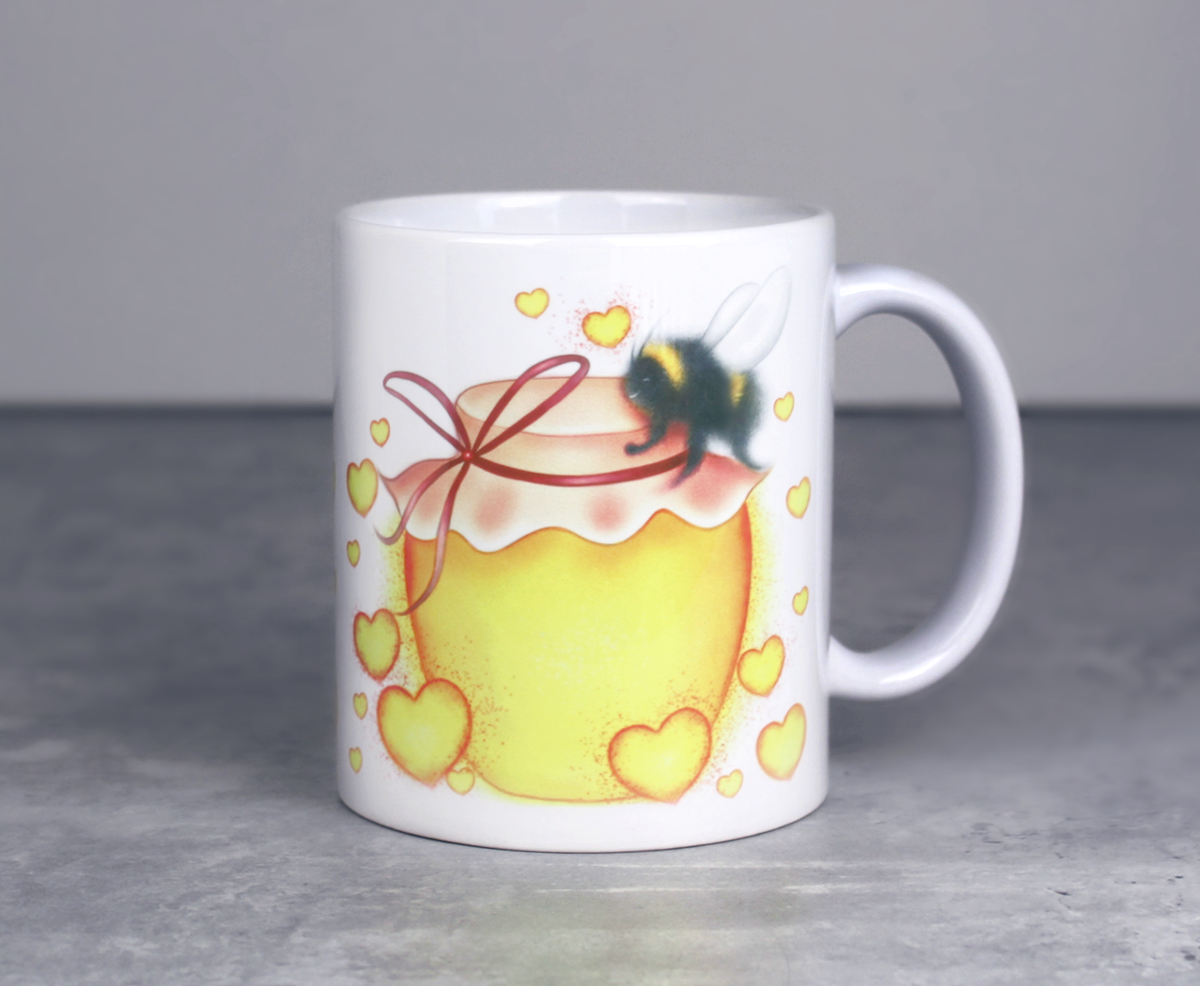 Bumblebee's Honey Jar Mug