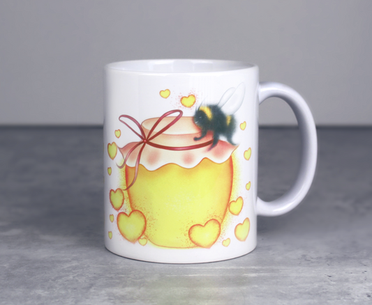 Bumblebee's Honey Jar Mug