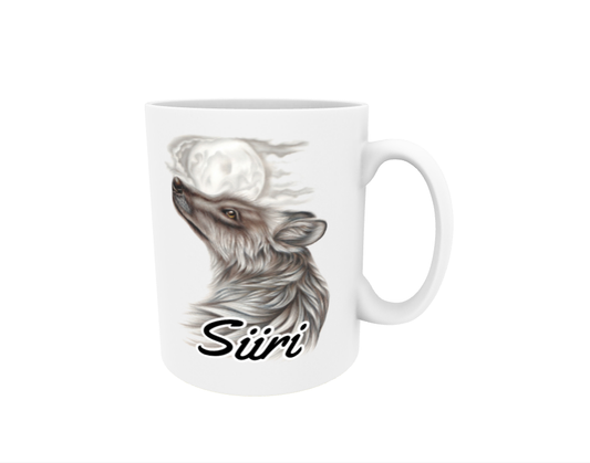 Siiri / Wolf - Name mug