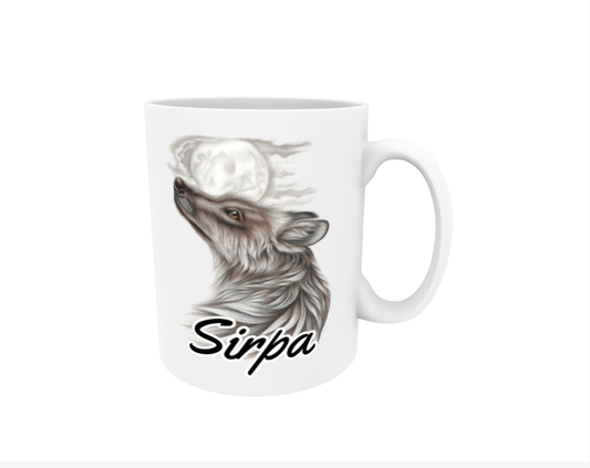 Sirpa / Wolf - Name Mug