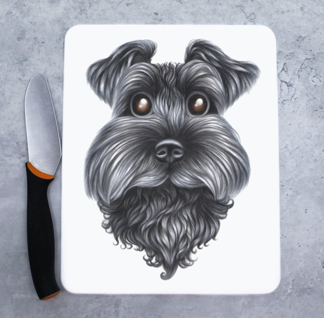 Schnauzer Black - Skärbräda (Hundraser)