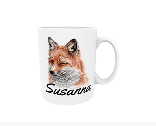 Susanna / Fox - Name Mug