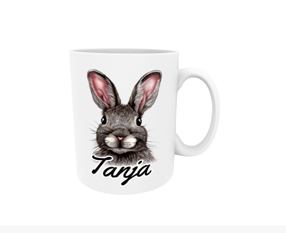 Tanja / Brown Bear - Name Mug