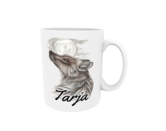 Tarja / Wolf - Name mug