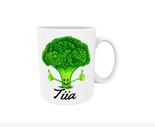 Tiia / Asparagus -Name Mug