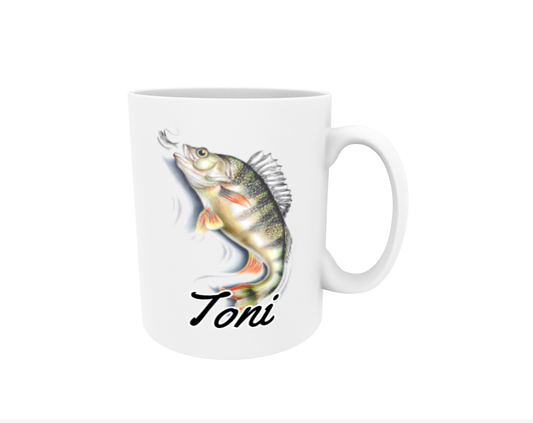 Toni / Abborre - Namnmugg