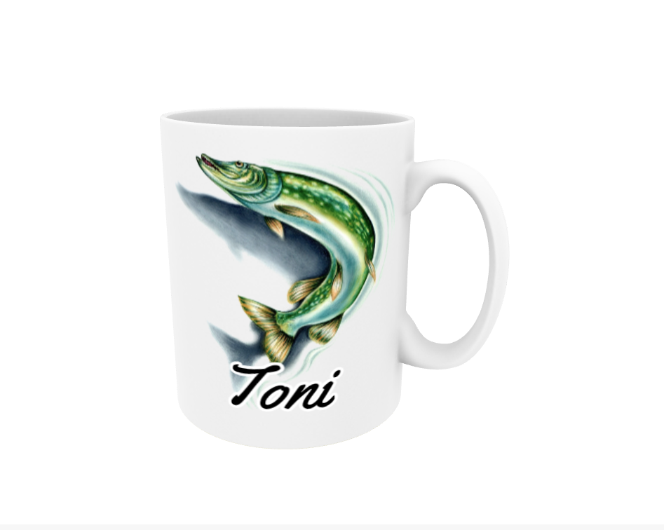 Toni / Pike - Name mug