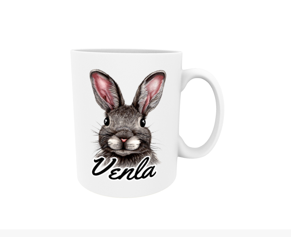 Venla / Rusakko - Name mug