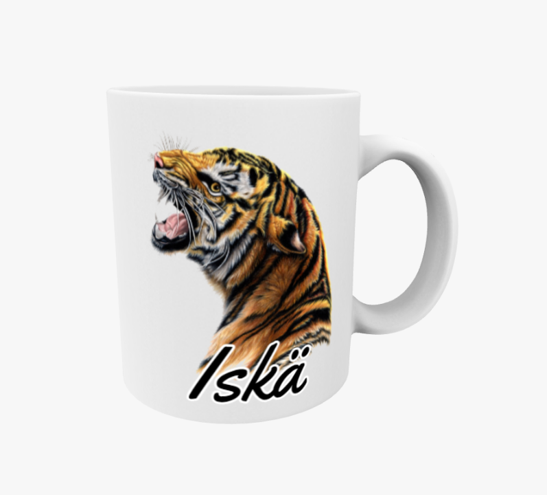 Iskä / Tiikeri -Muki