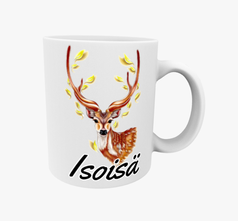 Isoisä / Metsäkauris -Muki