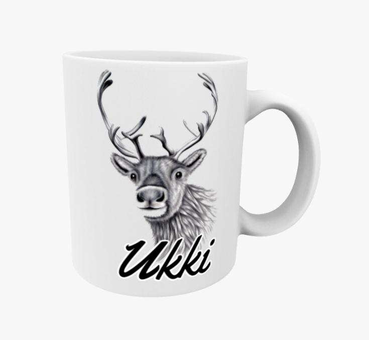 Morfar / Ren Grå Mugg