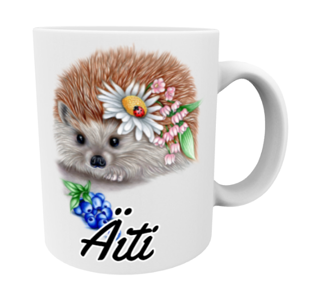 Äiti / Siili -Muki