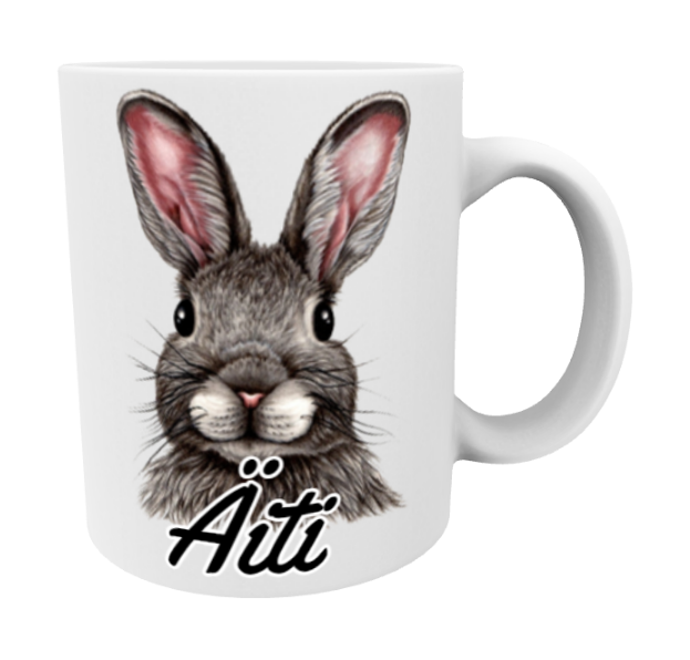 Äiti / Rusakko -Muki (Pupu)