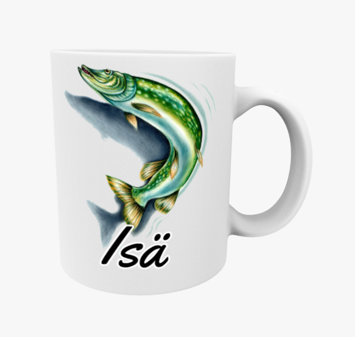 Isä / Hauki -Muki