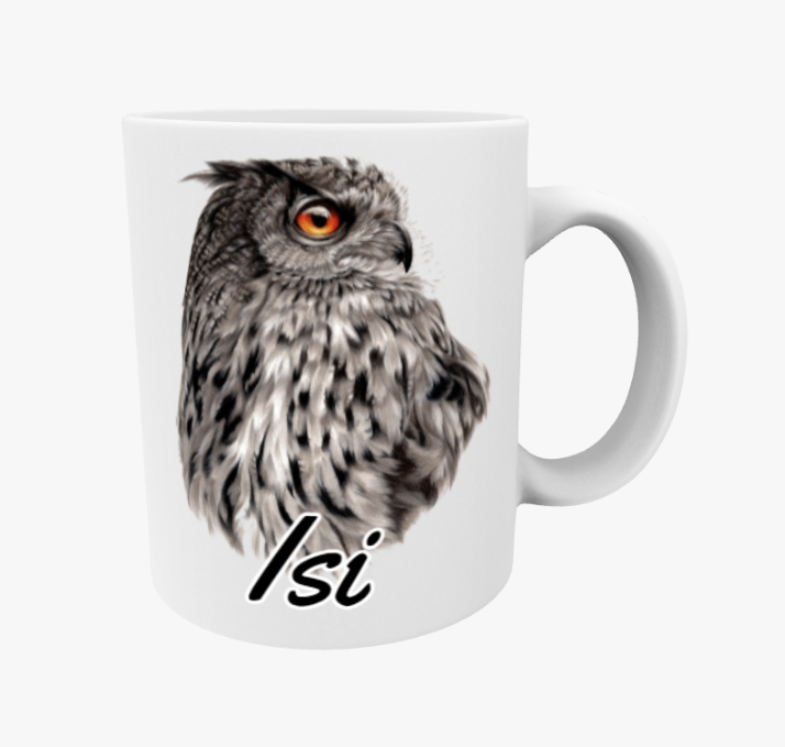 Daddy / Owl Grey Mug