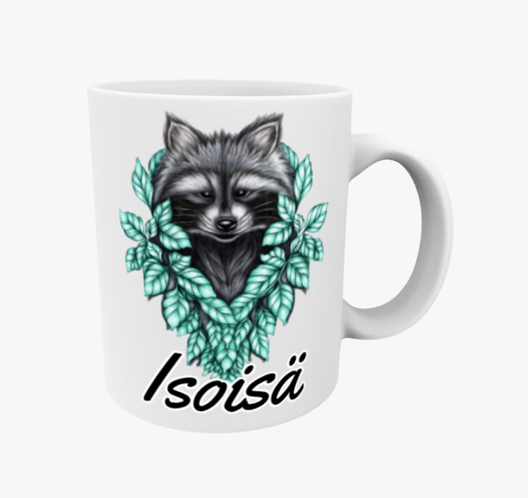Isoisä / Pesukarhu -Muki