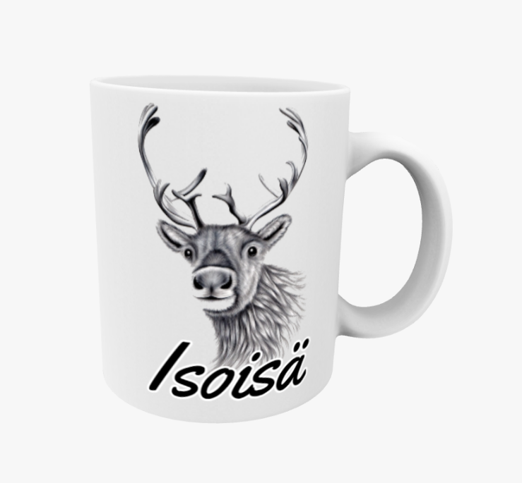 Isoisä / Poro Harmaa -Muki