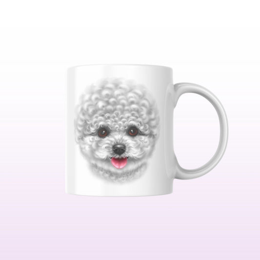 Bichon frise -Muki (Koirarodut, Koira muki, Koiramuki, Koiranpentu)
