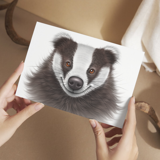 Mäyrä -Postikortti