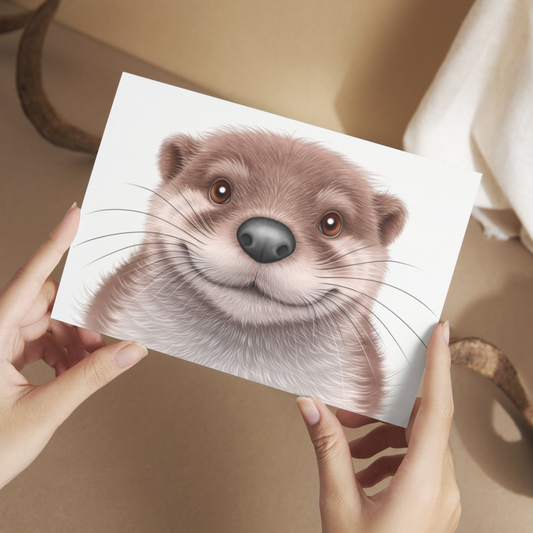 Saukko -Postikortti - ArtByAnnaK