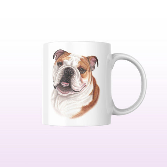 Englannin Bulldog -Muki (Koirarodut) - ArtByAnnaK