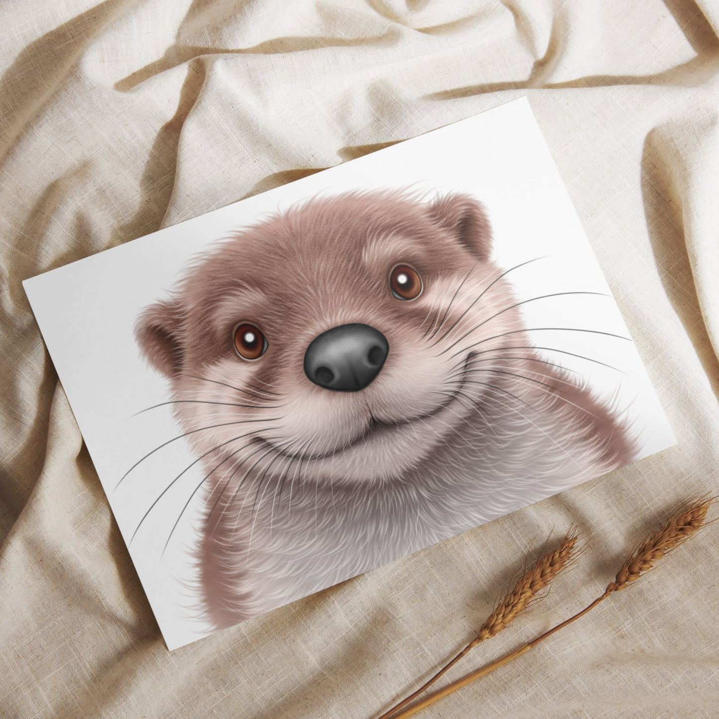 Saukko -Postikortti - ArtByAnnaK