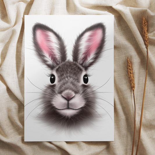 Rusakko -Postikortti (Pupu)