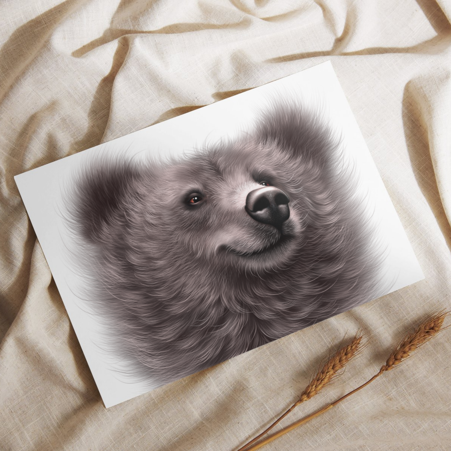 Bear -Postcard