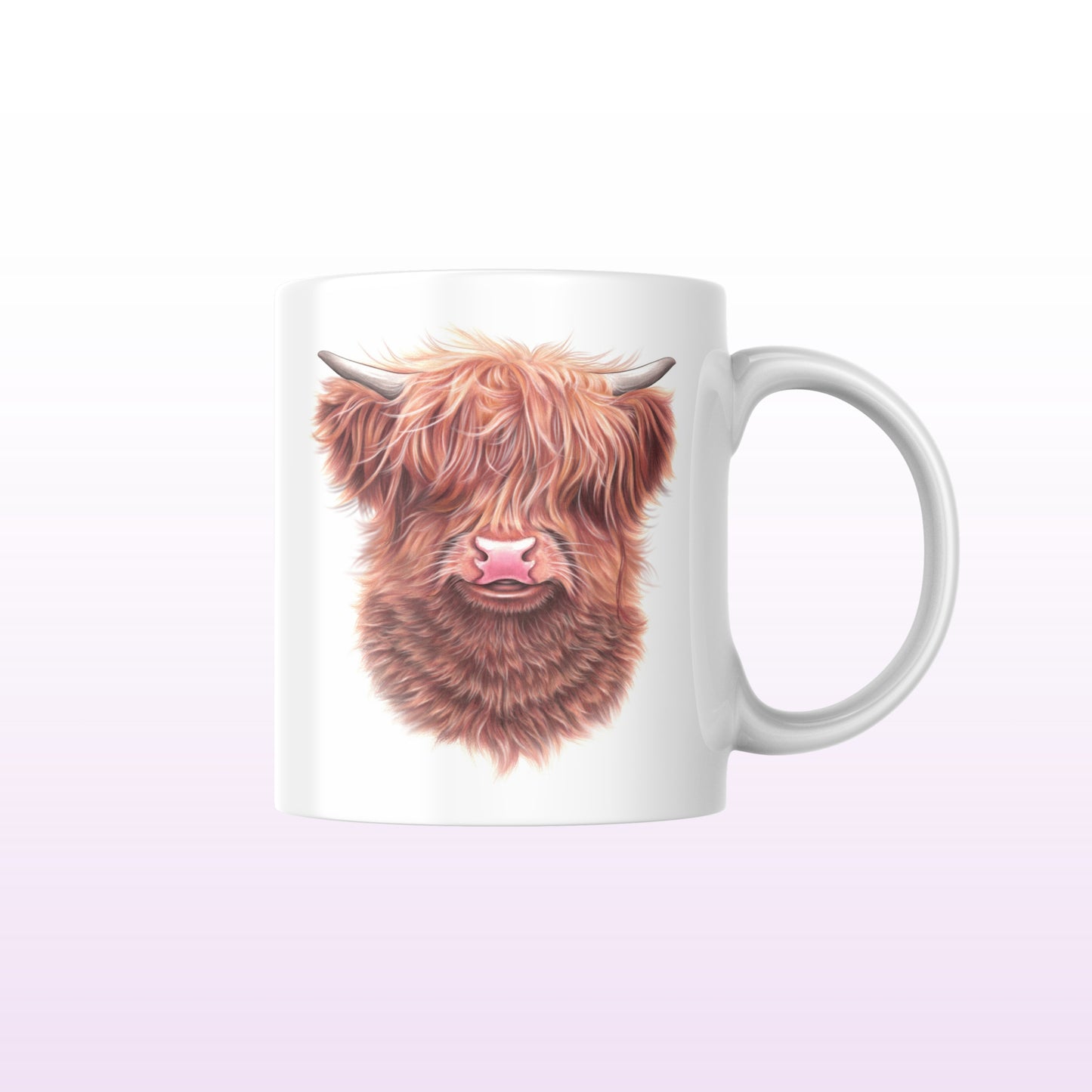 Ko Highland Cattle Mugg 