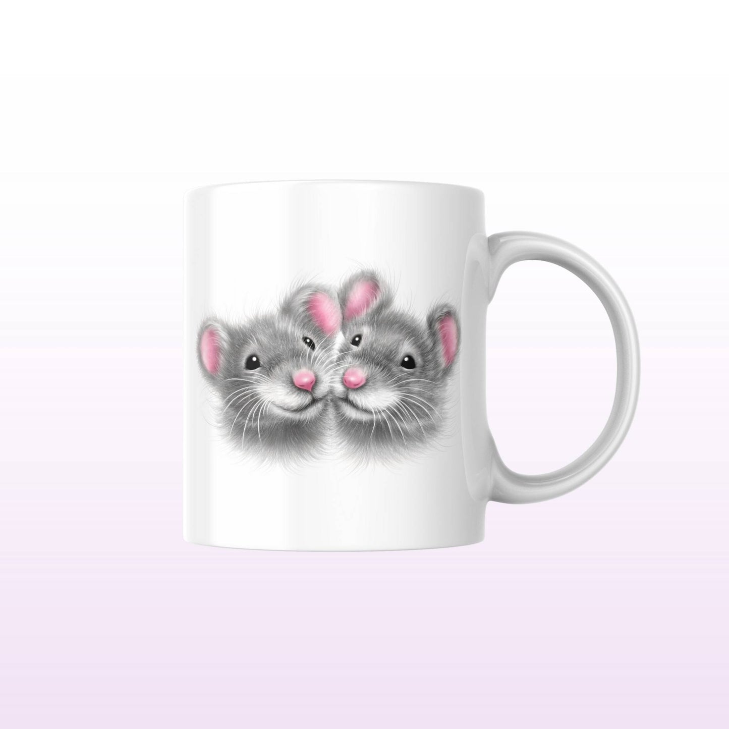 Mouse Couple Mug (Love) 