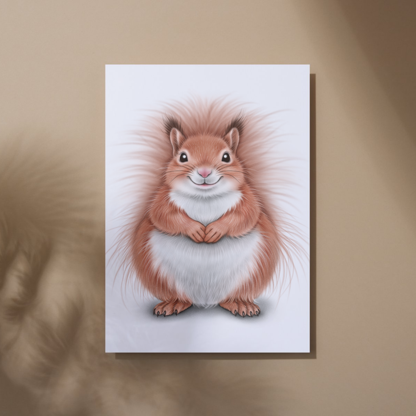 Orava -Taideprintti - ArtByAnnaK