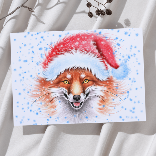 Kettu Joulu -Taideprintti