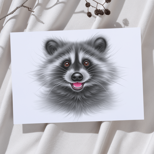 Pesukarhu -Taideprintti - ArtByAnnaK