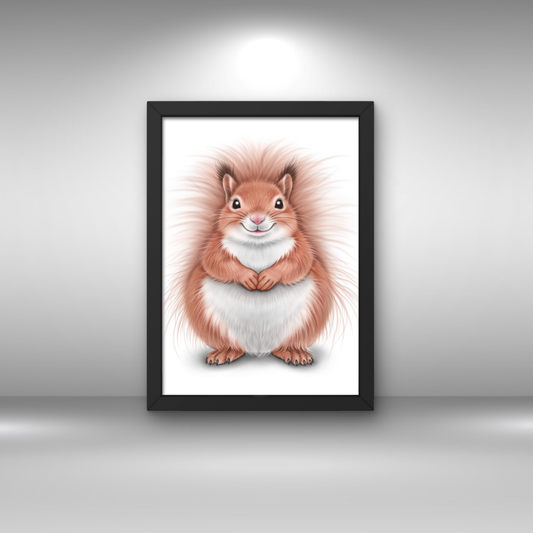 Orava -Sisustustaulu - ArtByAnnaK
