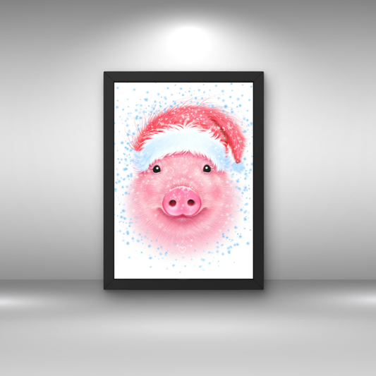 Possu Joulu -Sisustustaulu (Sika)