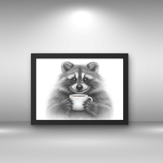 Lodjurspar - Dekorativ målning