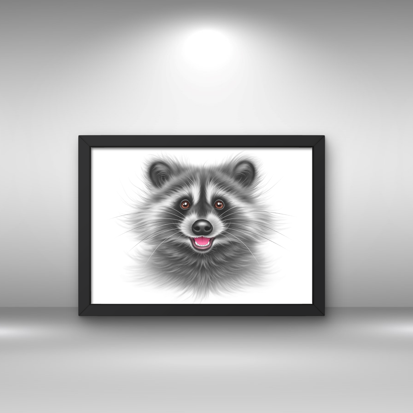 Pesukarhu -Sisustustaulu - ArtByAnnaK