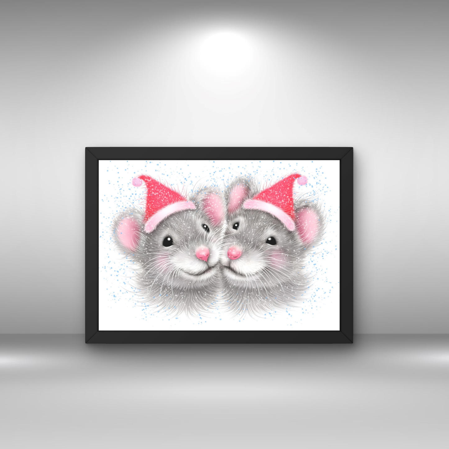 Hiiripari Joulu -Sisustustaulu (Hiiri)