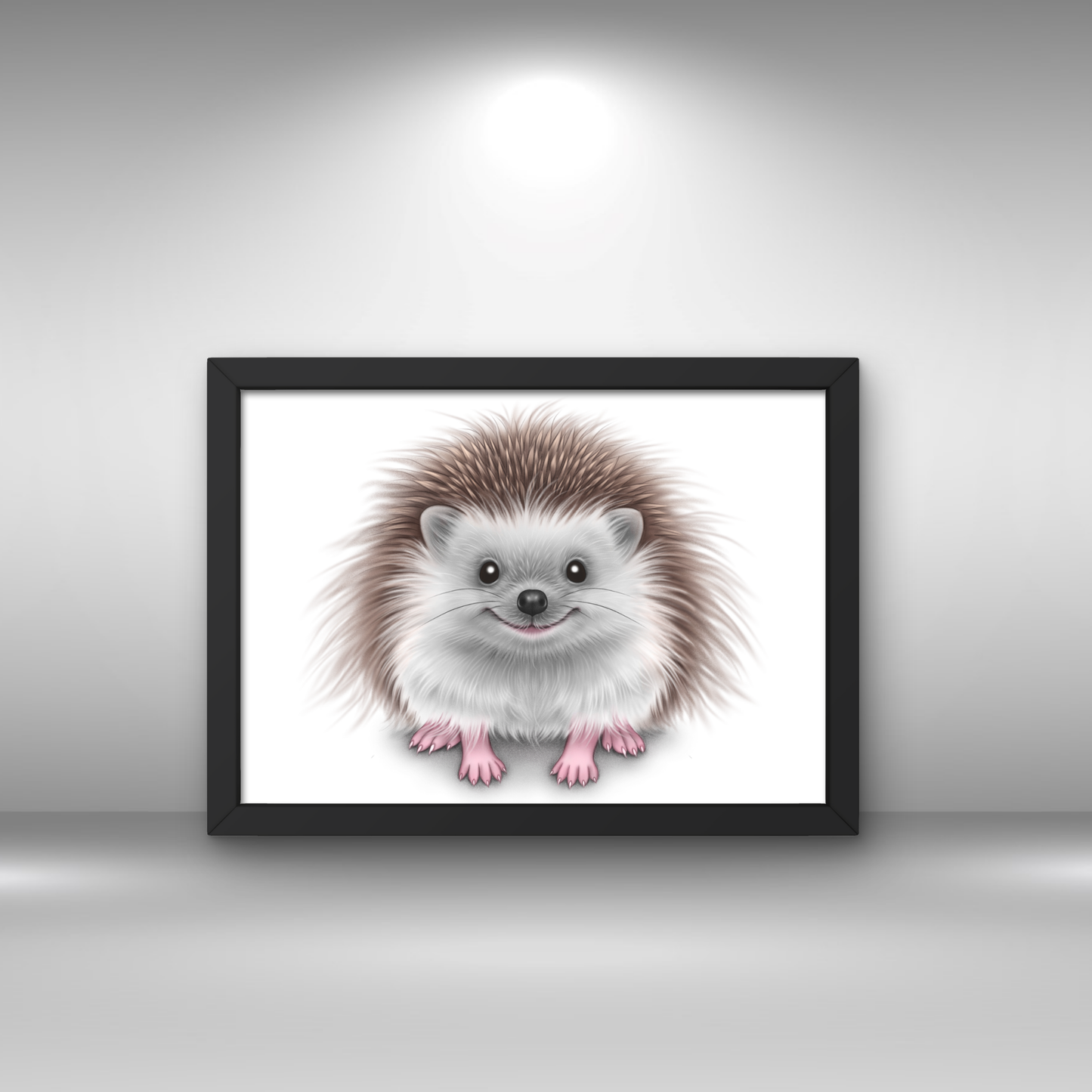 Siili -Sisustustaulu 2 - ArtByAnnaK