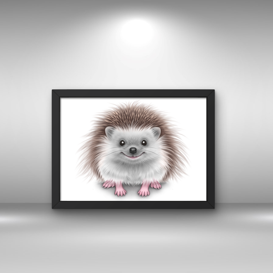 Siili -Sisustustaulu 2 - ArtByAnnaK
