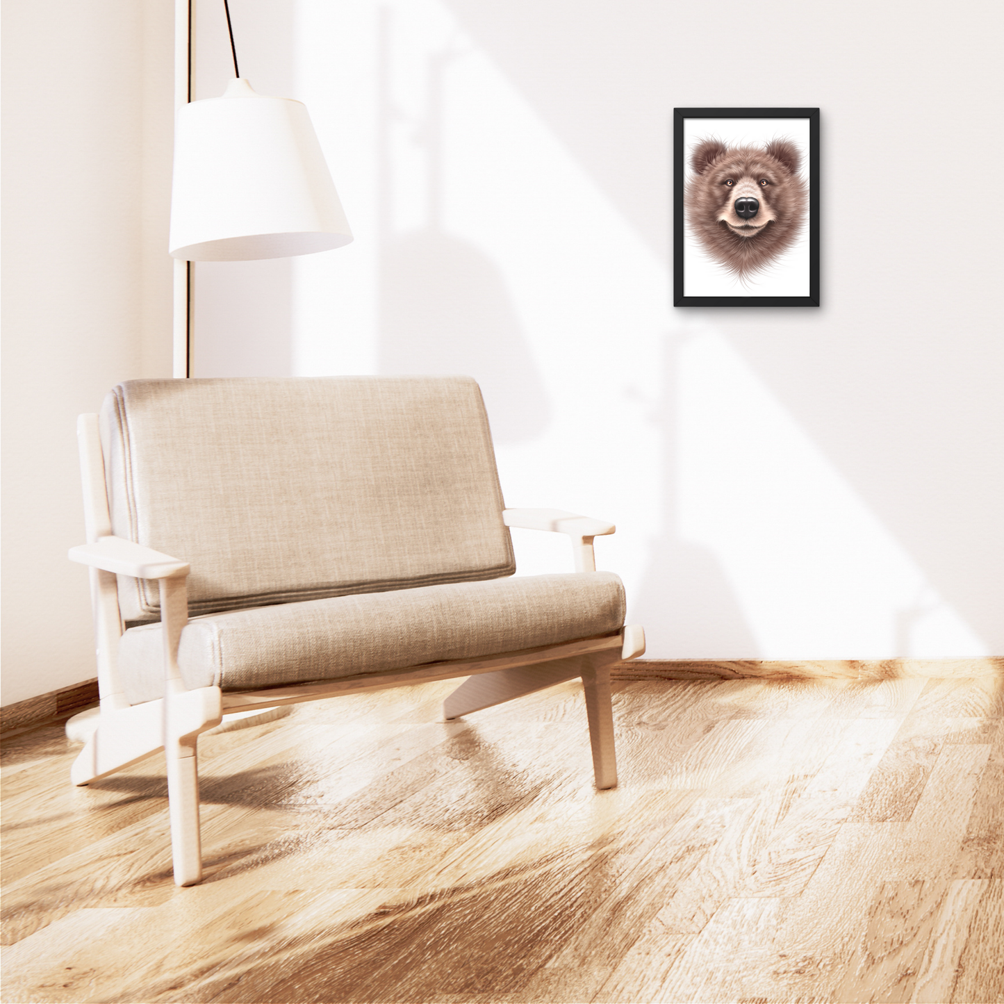 Lynx pair -Decorative painting