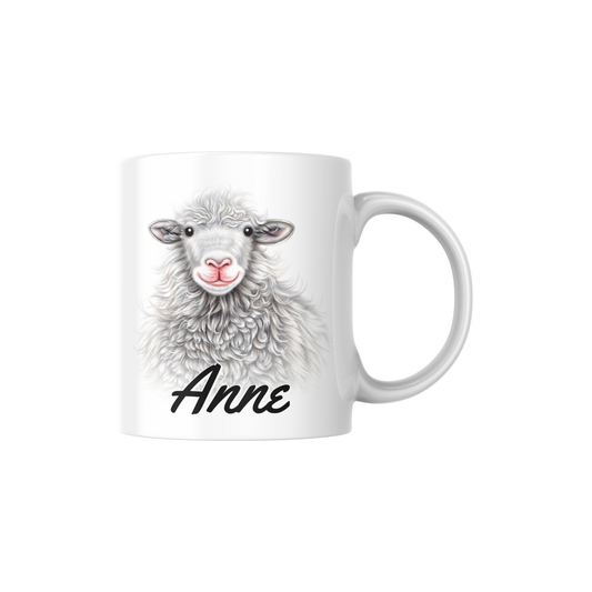 Anne / Får - Namnmugg