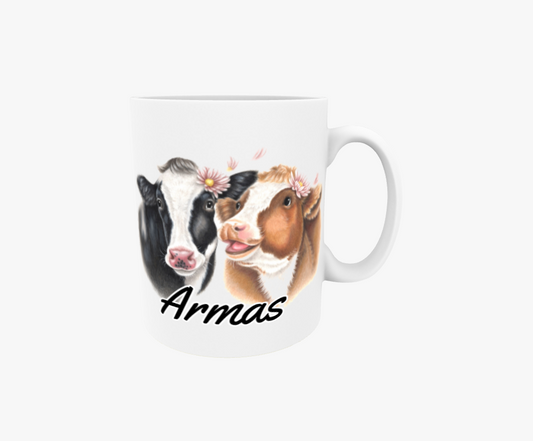 Armas / Par kor - Textmugg