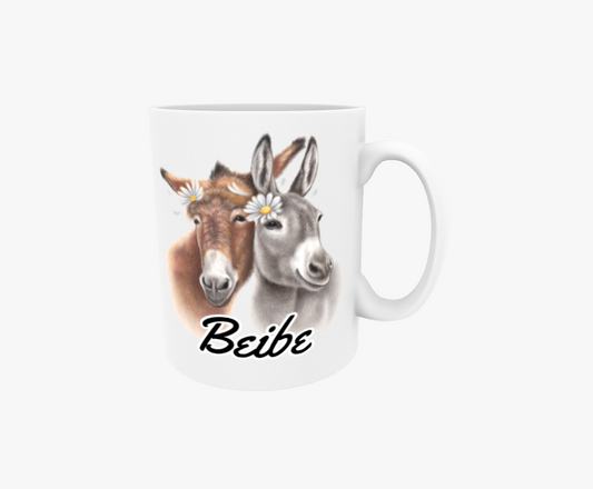 Beibe / Donkey Couple -Text Mug