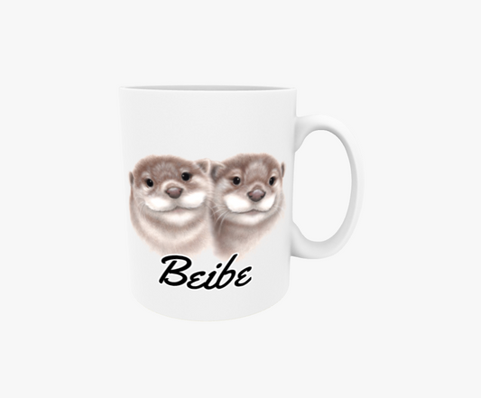 Beibe / Otterpar - Textmugg